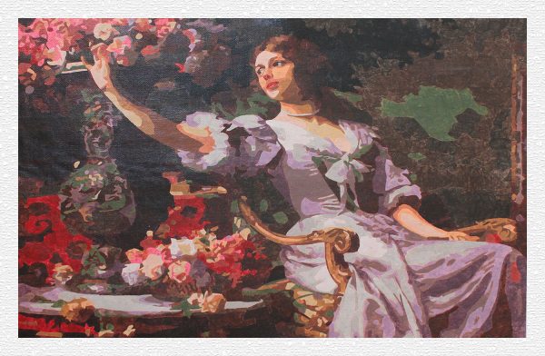 La principessa delle Rose per Diamond Painting Italia