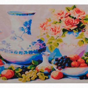 Tra fiori e frutti e ceramiche cinesi per Diamond Painting Italia