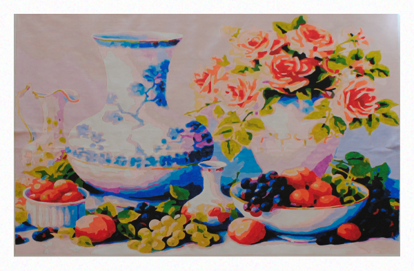 Tra fiori e frutti e ceramiche cinesi per Diamond Painting Italia