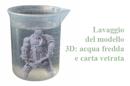 Lavaggio modello in 3D per Diamond Painting Italia